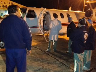 Aerdromo Pergamino y los vuelos que salvan vidas