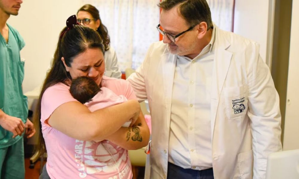 Primera cirugía fetal en hospital público