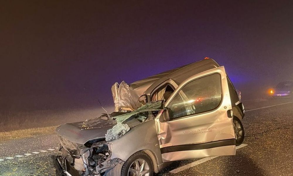 Accidente fatal en Ruta 8 se lleva dos vidas