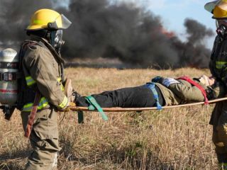 Simulacro en Sauce Viejo: Así se prepara la ANAC para enfrentar emergencias aéreas reales