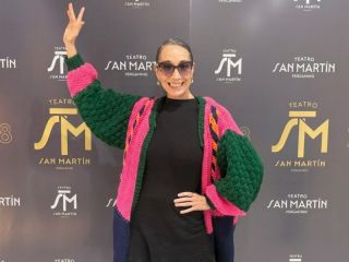 Mora Godoy quedó impactada con el Teatro San Martín: «Puede competir con un teatro del mundo»