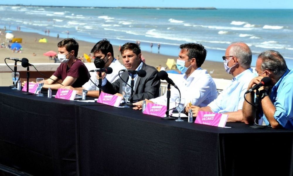 Axel Kicillof en Necochea