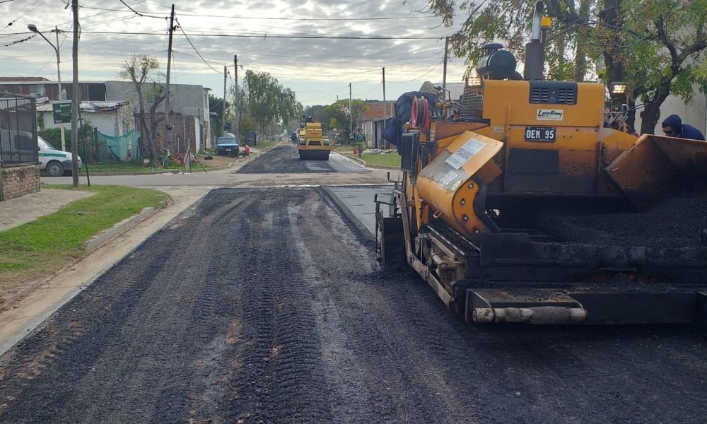 ¿Cómo continúa el Plan de pavimentación en la ciudad?