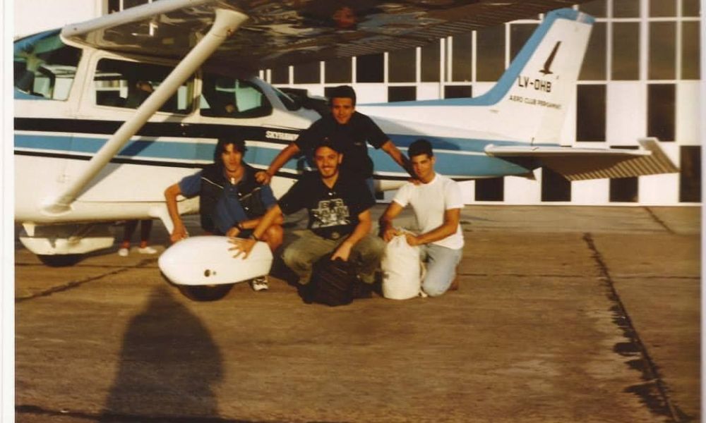 Foto de la primer navegación en 1999