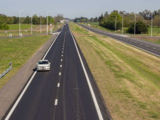 Inauguraron un nuevo tramo de la Autova Pilar-Pergamino