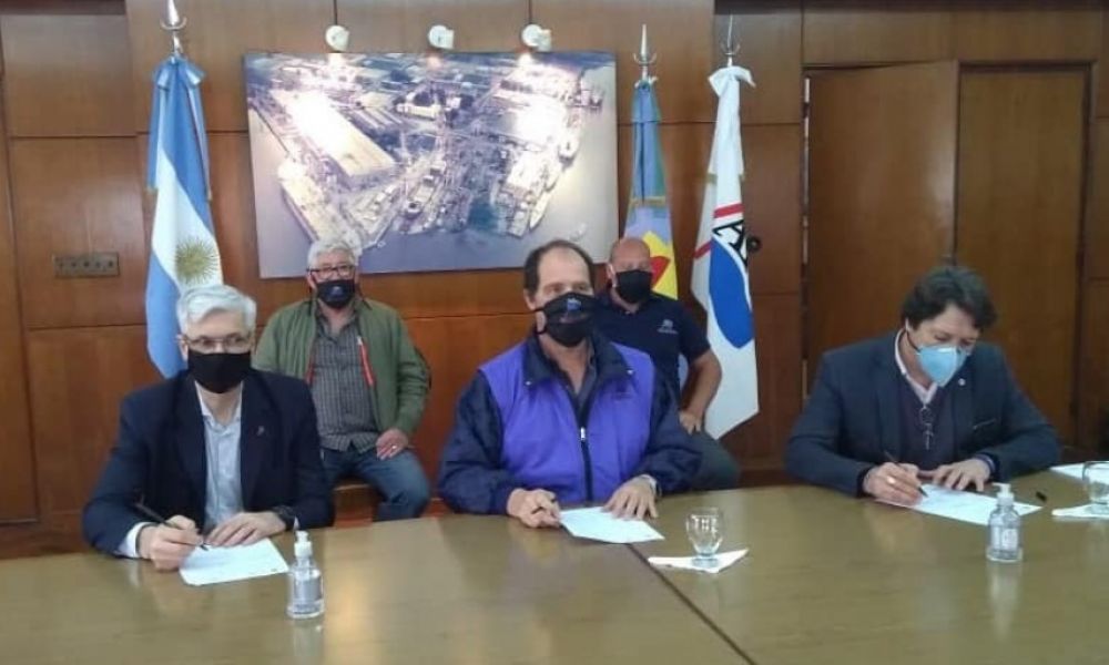 Firma de convenio