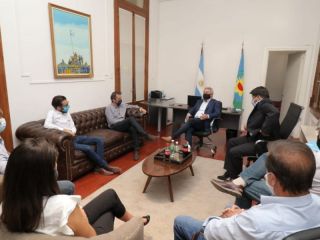 Pergamino: Mart�nez recibi� a Katopodis y a Simone