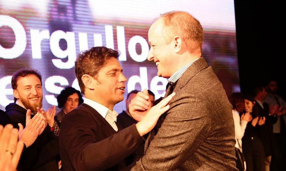 Axel Kicillof y Martín Insaurralde