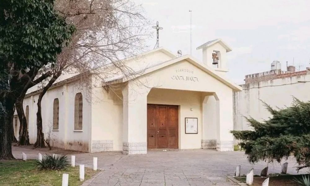 Roban la campana de una iglesia