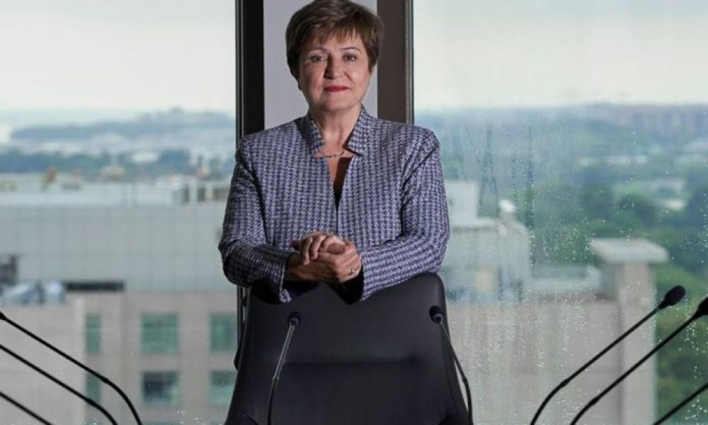 La titular del FMI, Kristalina Georgieva