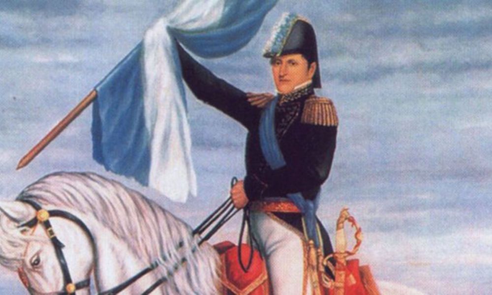 Un homenaje por San Martín terminó en blooper