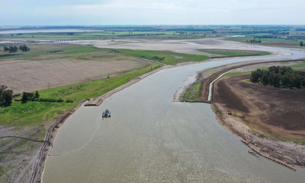El Río Salado entra en su etapa final