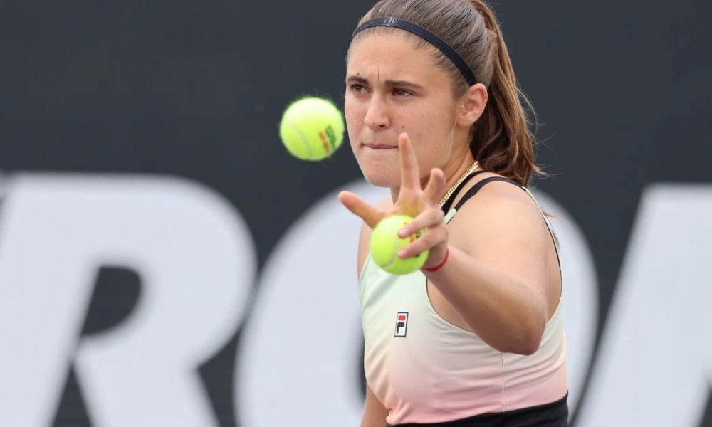 Julia Riera jugará en dobles junto a Martina Capurro