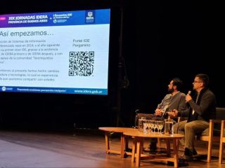 Pergamino se posiciona como referente nacional en datos espaciales en las Jornadas IDERA