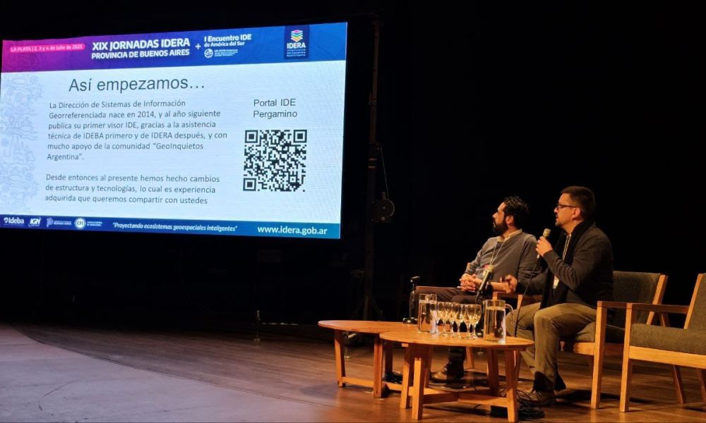 Pergamino presente en las XIX Jornadas IDERA