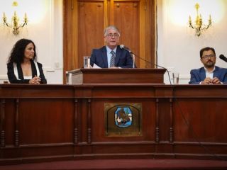 Mart�nez inaugur� las sesiones del Concejo y defendi� el �modelo Pergamino�: Super�vit, obras y menos impuestos