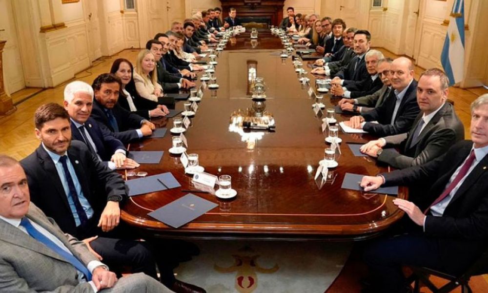 Milei reunió a los gobernadores