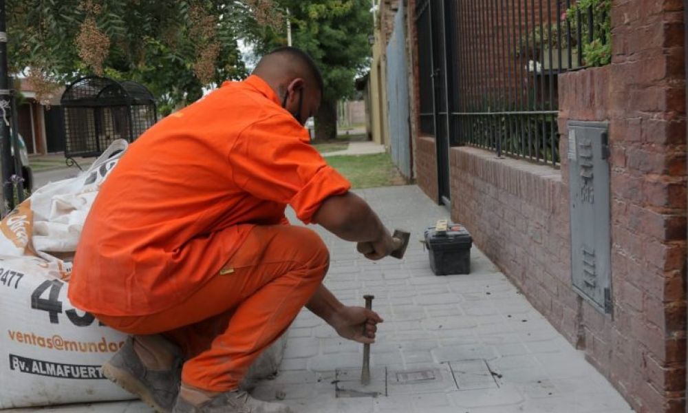 Medidores de agua en la ciudad