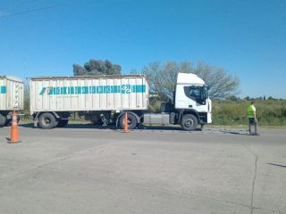 Pergamino:  Operativos de control vehicular por trnsito pesado con balanza