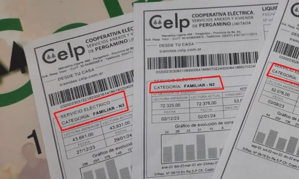 Retrasan el vencimiento de la factura de luz