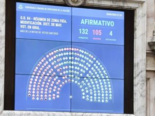 Diputados aprobó el recorte de subsidios al gas por Zona Fría