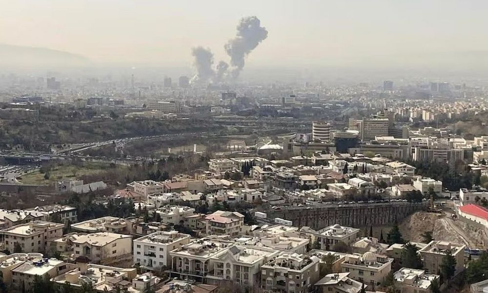 Bombardeo de Israel y Estados Unidos a Irán