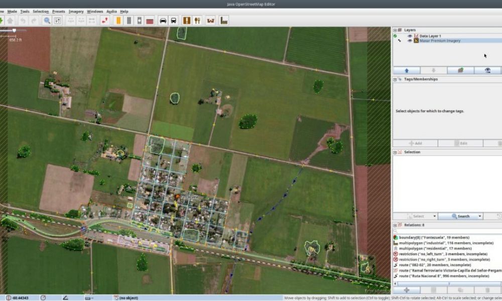 Mapeo del área rural del Partido de Pergamino