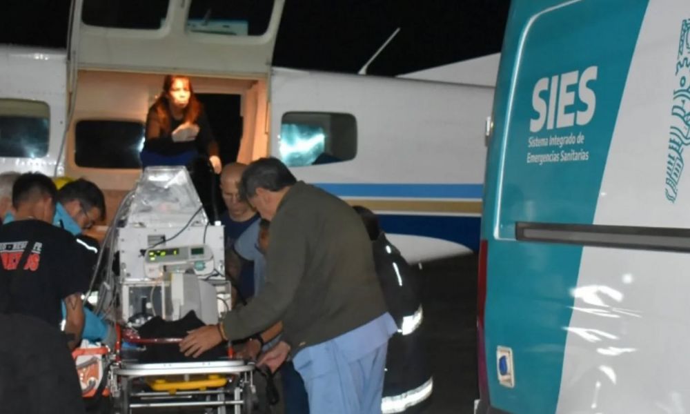 Nuevo vuelo sanitario en Pergamino