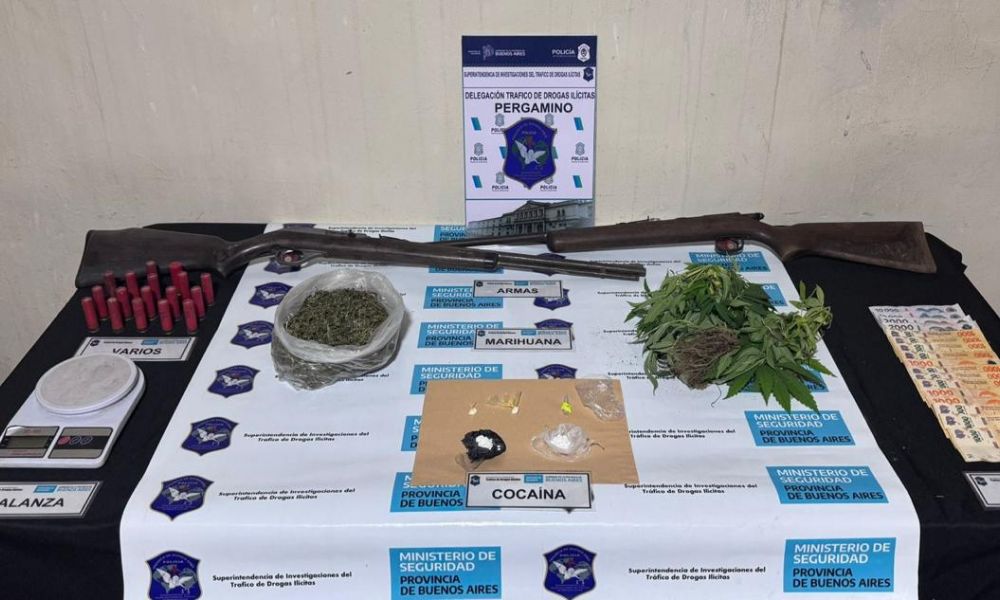 Allanamientos en Colón por venta de drogas