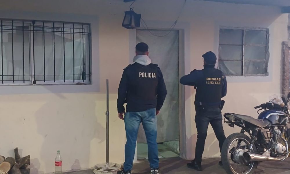 Operativo antidrogas en Barrio Acevedo