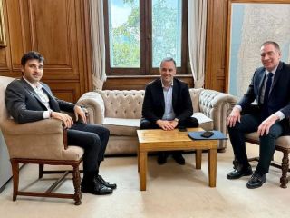 Diego Santilli debut como ministro del Interior y abri el dilogo con los gobernadores