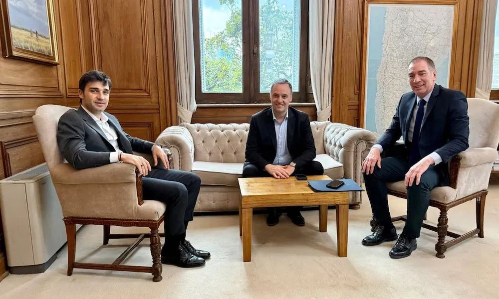Diego Santilli debutó como ministro del Interior