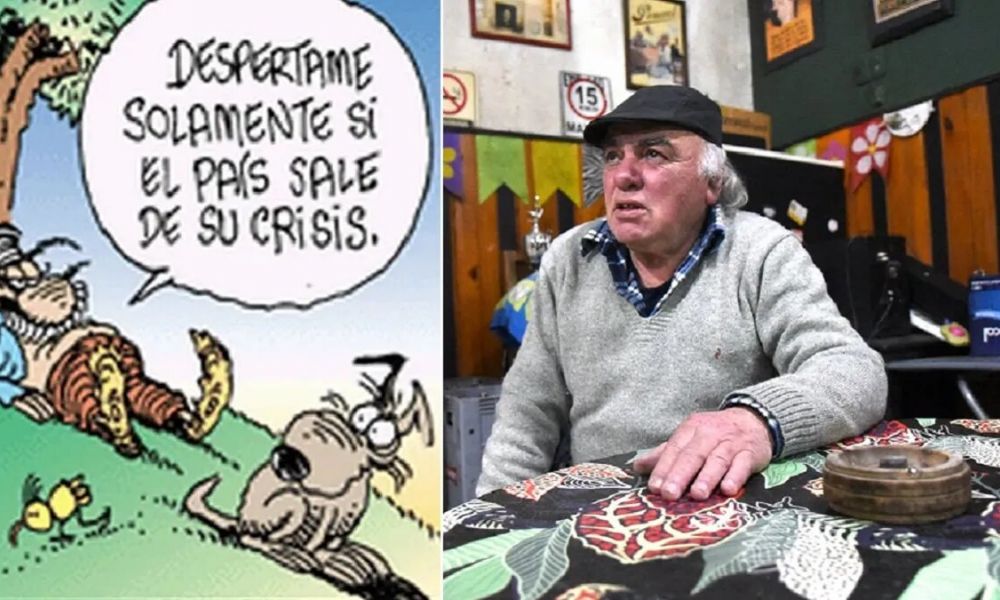 Tabaré, el humorista que dio vida a  Diógenes y el linyera
