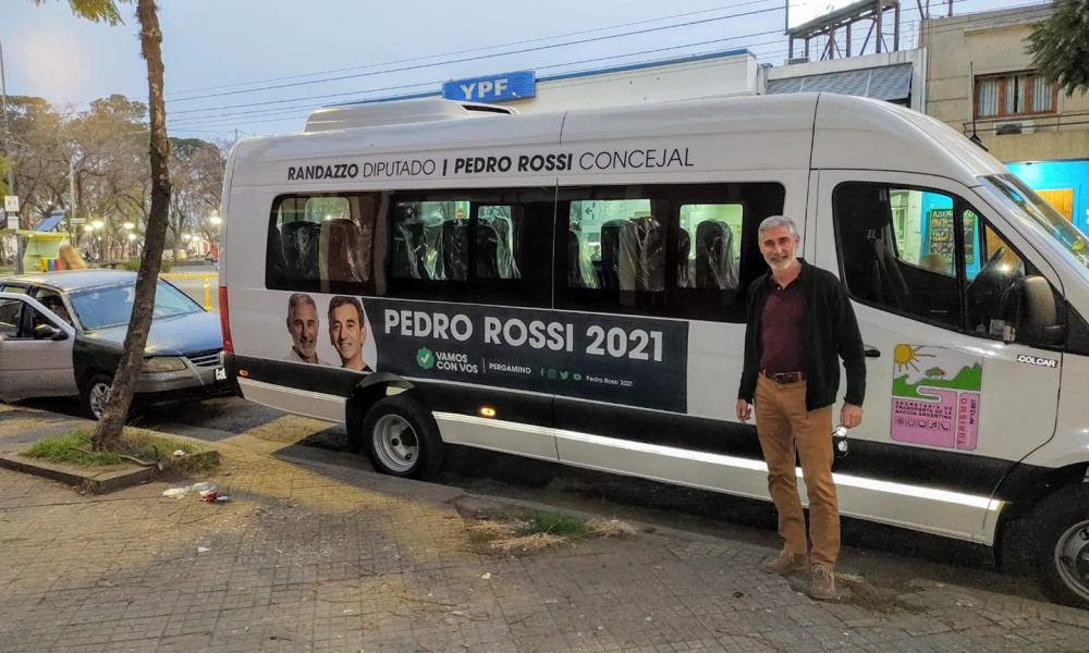 Pedro Rossi y su PedroMóvil