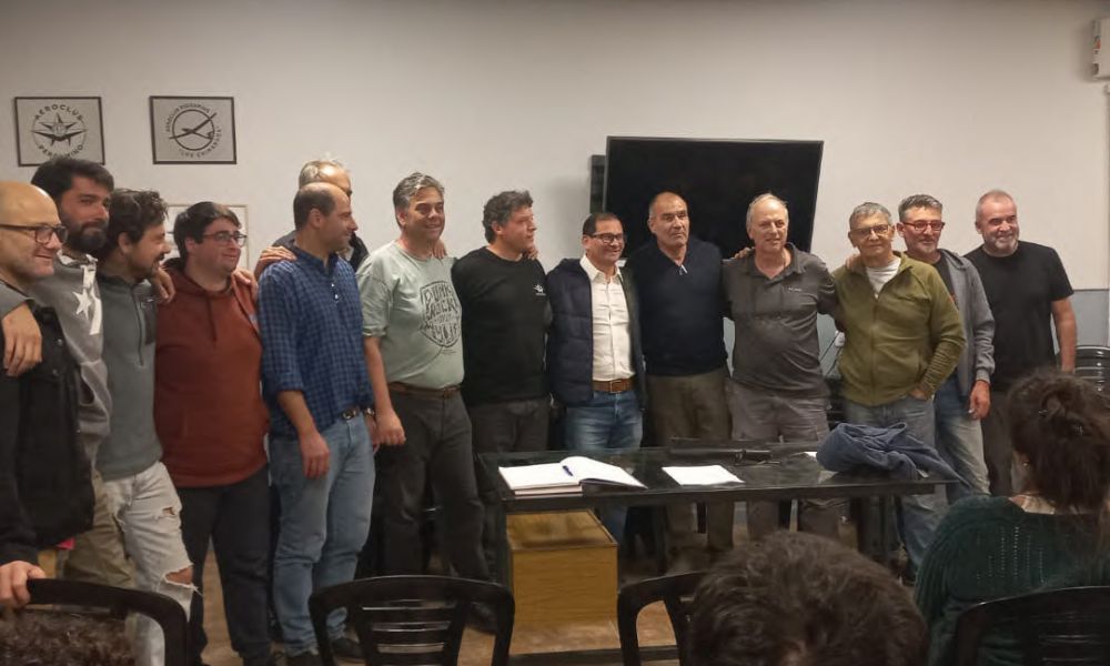 Nueva comisión directiva en Aeroclub Pergamino