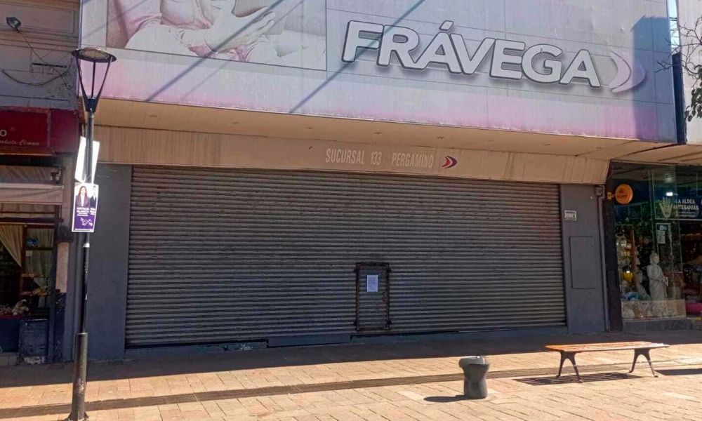 Cierre de Frávega en Pergamino