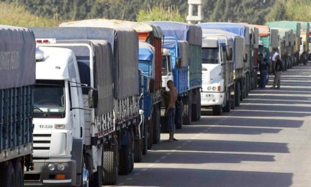 Paran transportistas de granos en todo el país