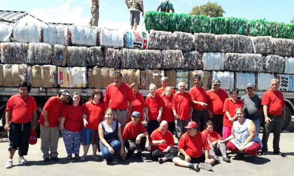 Taller Protegido recicló más de 150 mil kilos de plástico