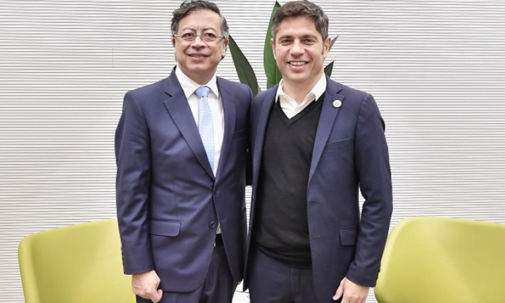 Axel Kicillof y Gustavo Petro