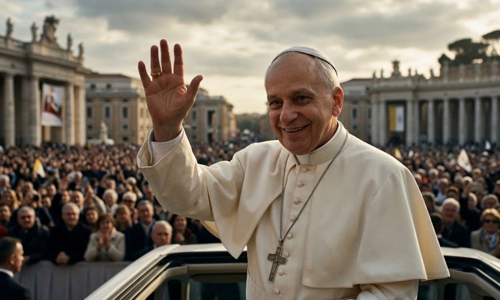 El papa León XIV reapareció tras su operación