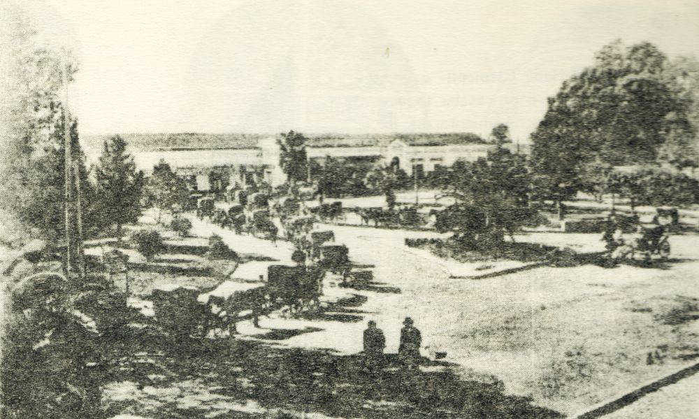 Postal de Pergamino año 1884