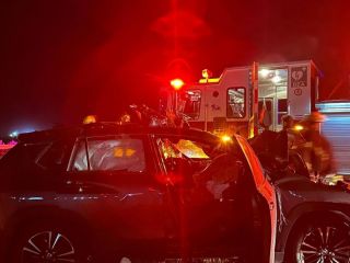 Caballos sueltos en la autopista: Otro choque con heridos y una tragedia evitable