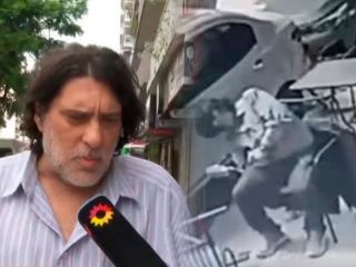 «Estoy vivo para contarlo»: Habló el hombre herido por la caída de un vidrio en Palermo