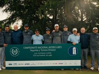 El Club Sirio Libanés de Pergamino aseguró la permanencia en la Segunda División del golf nacional