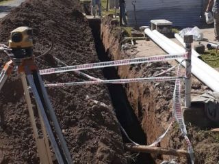 Pergamino: M�s obras de cloacas para el barrio Mart�n Illia