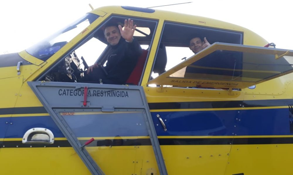 Pilotos pergaminenses cruzan el Atlántico