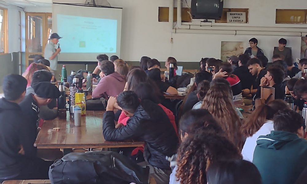 Charla en la Escuela Agrotécnica