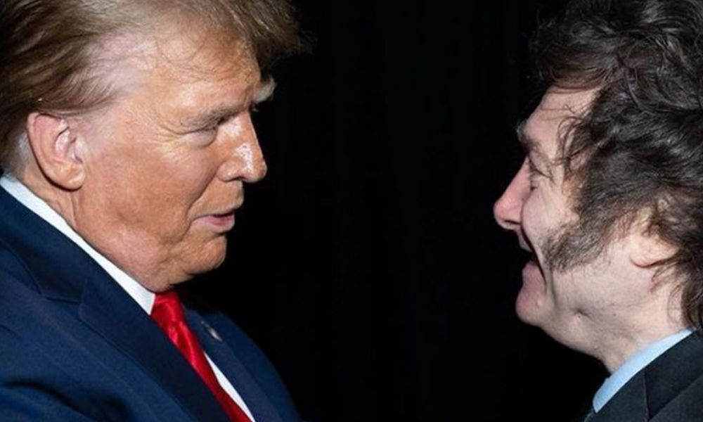 Donald Trump y Javier Milei