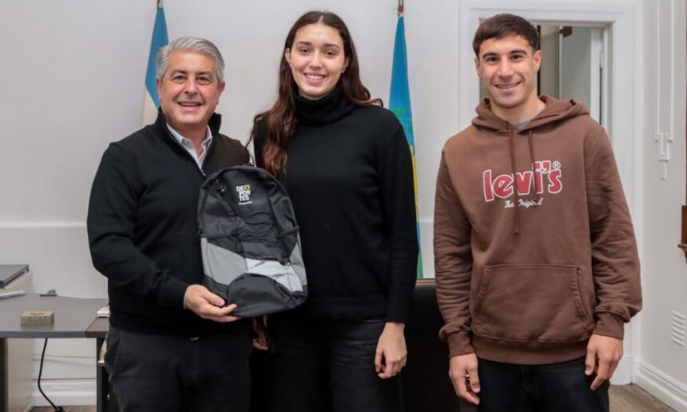 Javier Martínez, Amparo Barbieri y Matías Varela