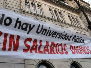 Universidades en alerta: Docentes convocan a un paro nacional de 72 horas por mejoras salariales